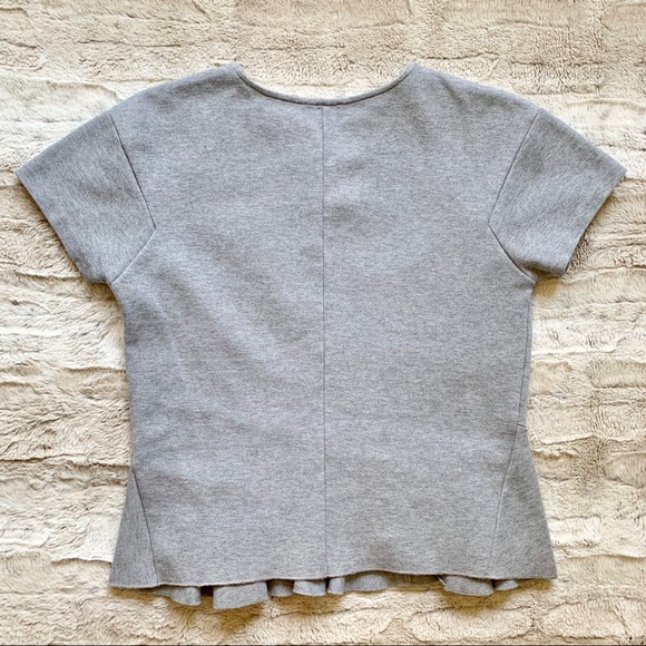 J.Crew Structured Flutter-Hem T-Shirt - Picture 4 of 8